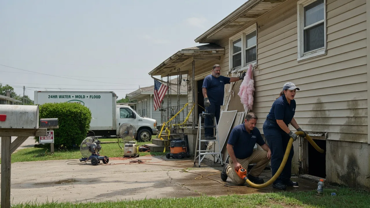 Water Damage Repair in Pedricktown, NJ near me